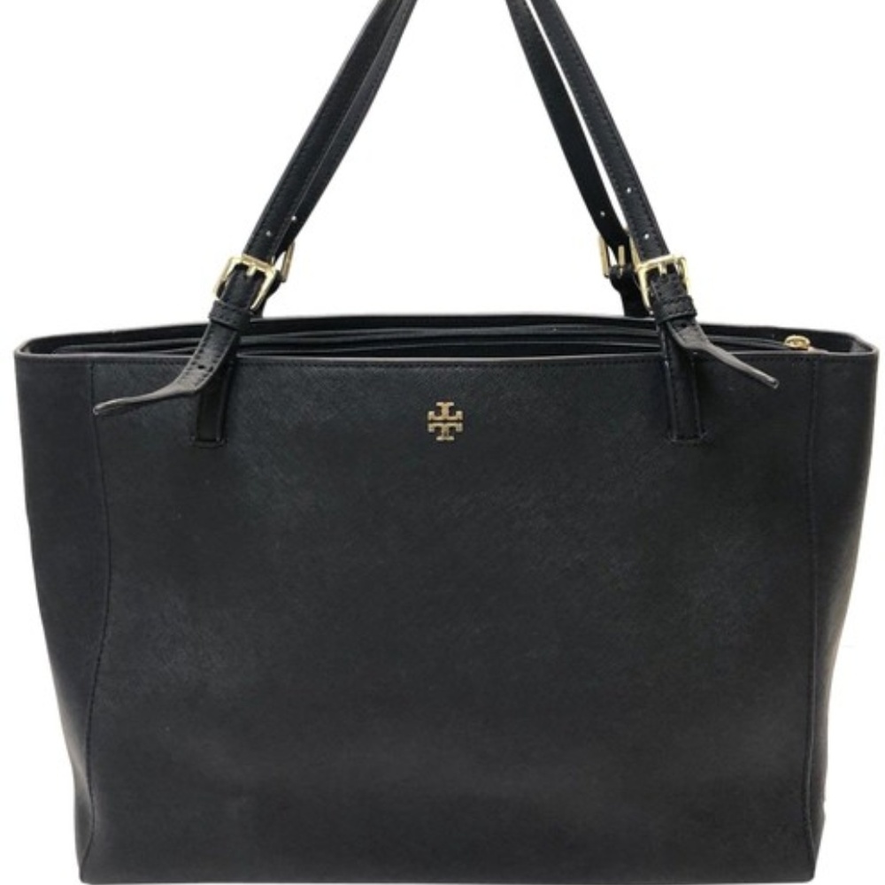 Tory Burch York Buckle Large Saffiano Leather